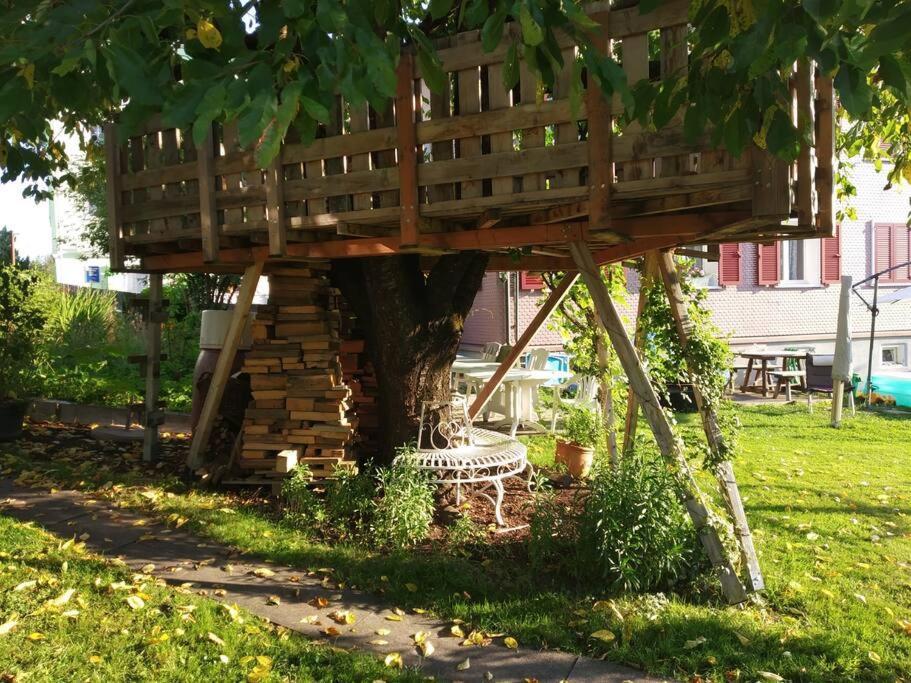 Bijou 1 Huebsche 1 Zimmer Wohnung Herisau Eksteriør billede